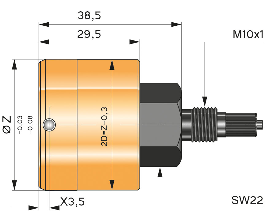 PMK-XK-03-EF-2Z-50-280 mm